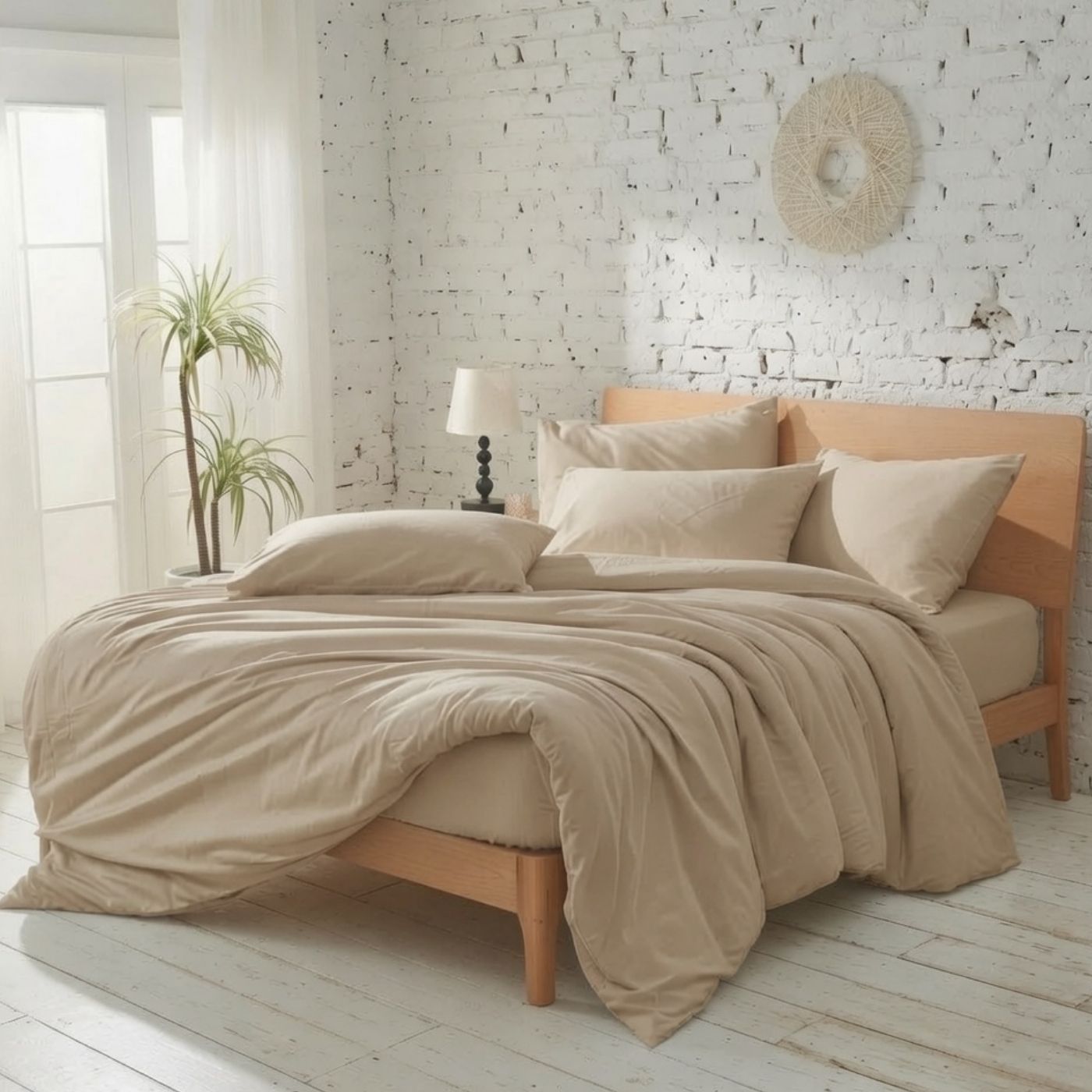 CrispWeave Cotton Duvet Cover Set